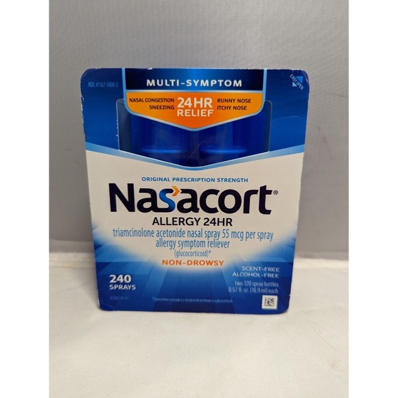 Nasacort | Other | Nasacort Multisymptom 24 Hr Relief Nondrowsy Allergy ...